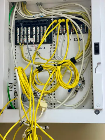 a view of a room with floor to ceiling windows