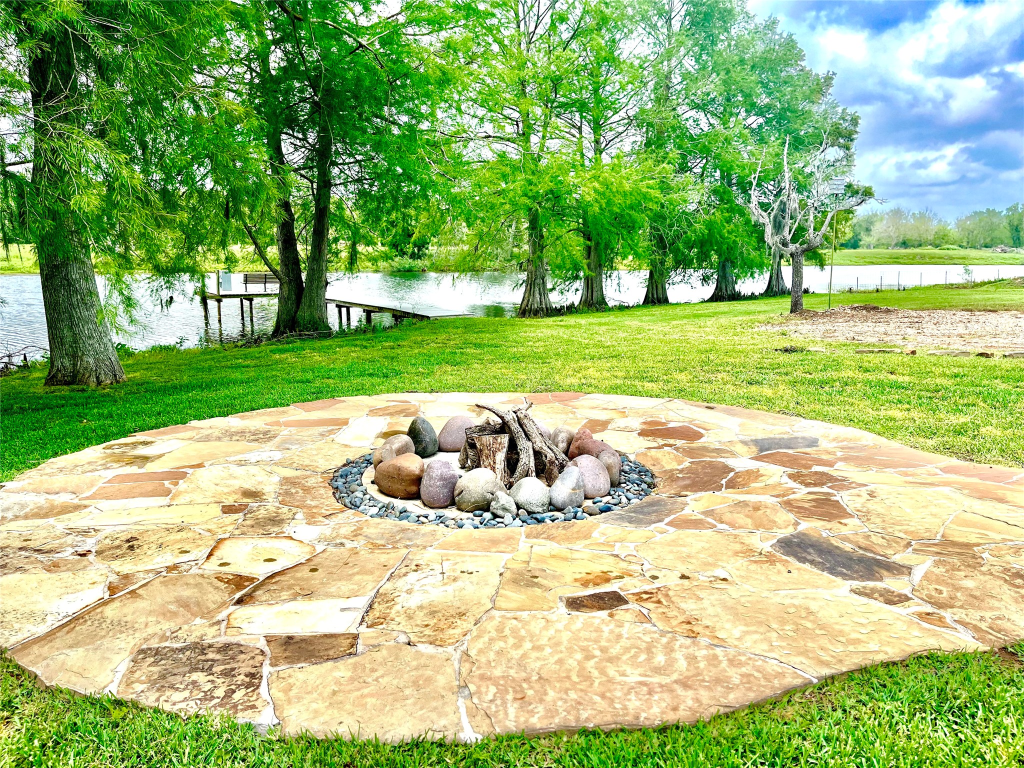 37243 FM 521 Road Bay City, TX 77414 - Photo 33 of 50 The firepit bricks were used by the Confederate Calvary encamped on the lake bank. Historical artifacts have been found on property. A Karankawa spearpoint, found in the field, has been donated to Matagorda County Museum.