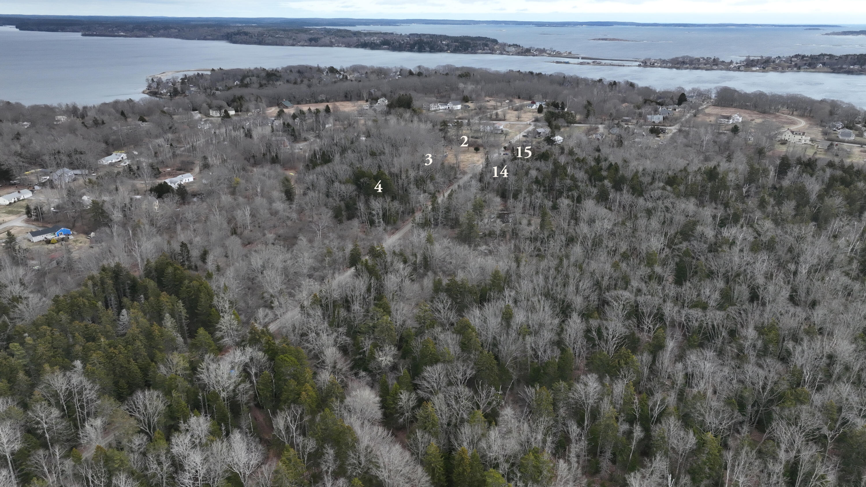 Lot 2 Austin Point Road Harpswell, ME 04079 - Photo 3 of 15 DJI_0705_Lots 2,3,4,14&15