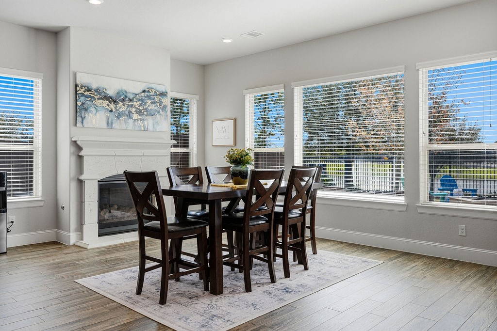 3618 Edison Lane Iowa Colony, TX 77583 - Photo 15 of 50 a view of a dining room with furniture window and wooden floor