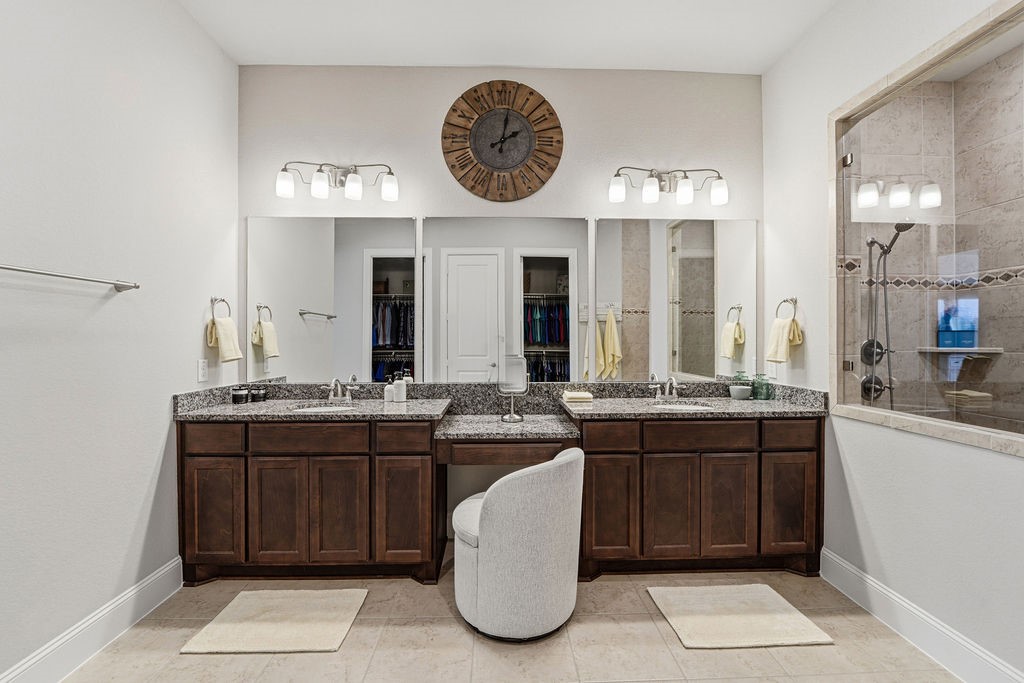 3618 Edison Lane Iowa Colony, TX 77583 - Photo 20 of 50 a large bathroom with a large tub and sink