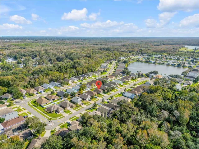 view of city and green space