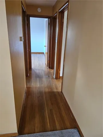 wooden floor in a gallery