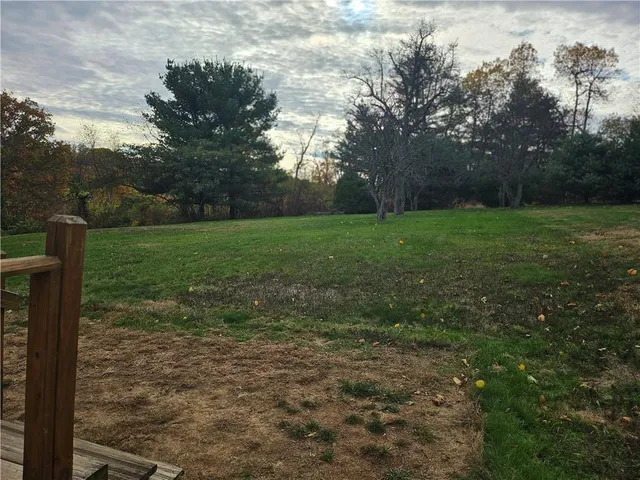 a view of outdoor space and yard