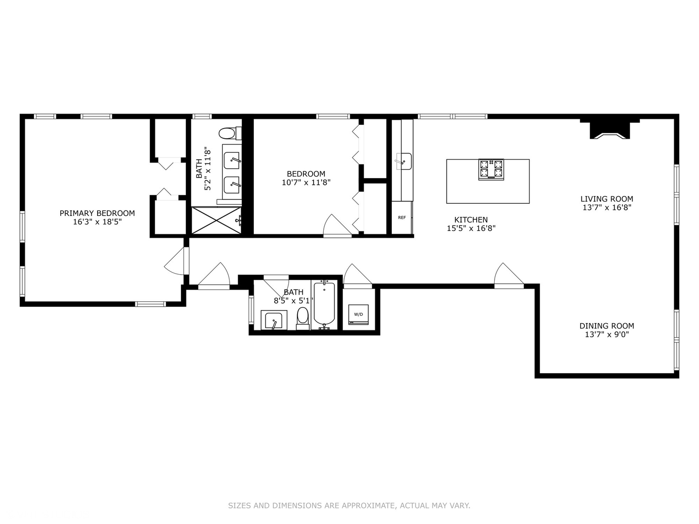 717 West Briar Place, Unit 2W Chicago, IL 60657 - Photo 26 of 26 a picture of a wall with a white wall