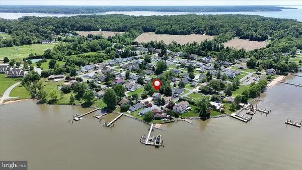 a view of a house with a street