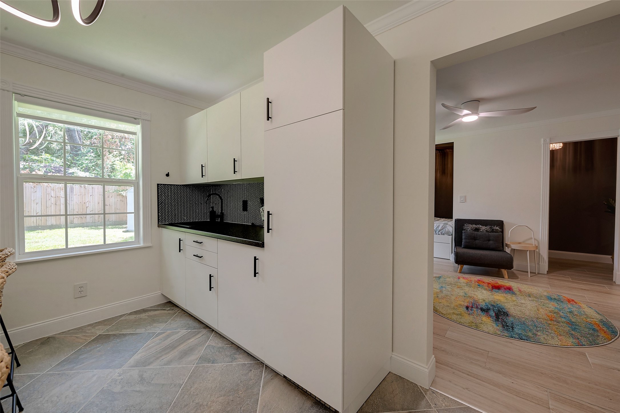 4005 Omeara Drive Houston, TX 77025 - Photo 25 of 49 a view of workspace with flat screen tv