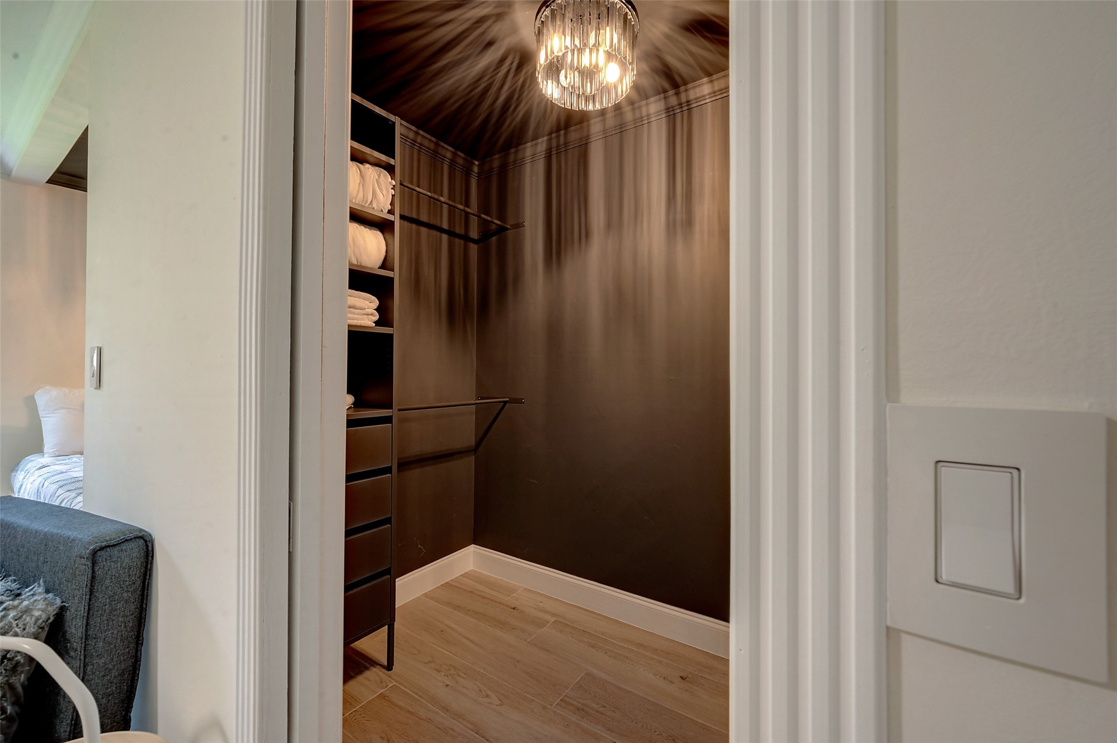 4005 Omeara Drive Houston, TX 77025 - Photo 30 of 49 a view of entryway and hall with wooden floor