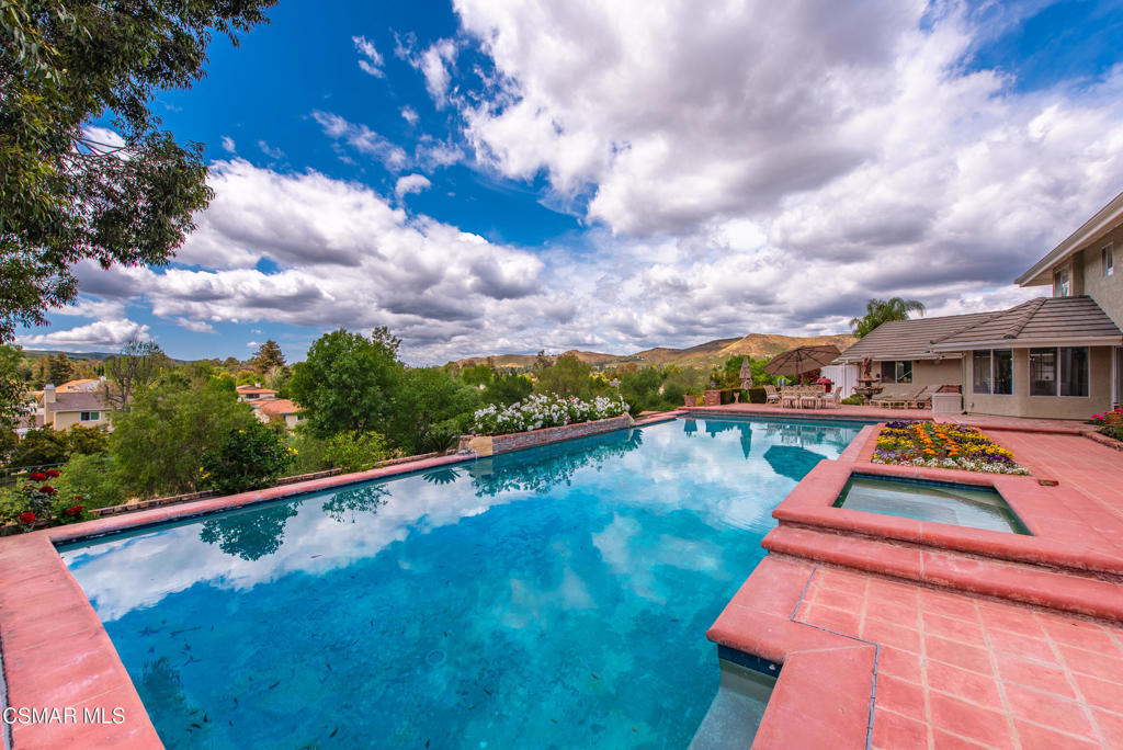 206 Rangely Court Simi Valley, CA 93065 - Photo 36 of 63 a view of an outdoor space yard patio swimming pool and outdoor seating