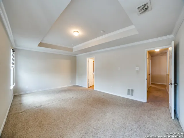 a view of empty room