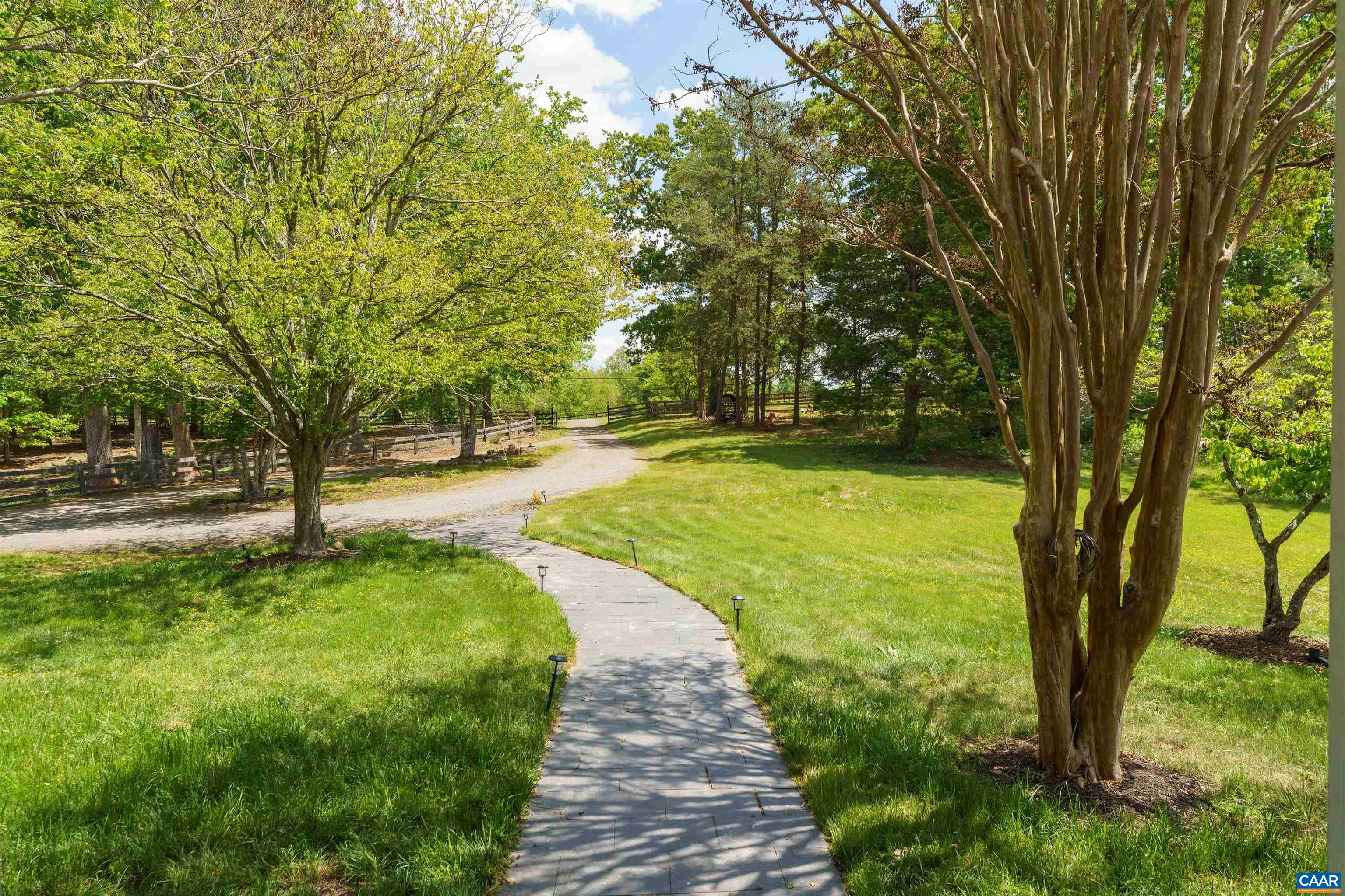 418 James River Road Scottsville, VA 24590 - Photo 6 of 61 a view of a yard with trees