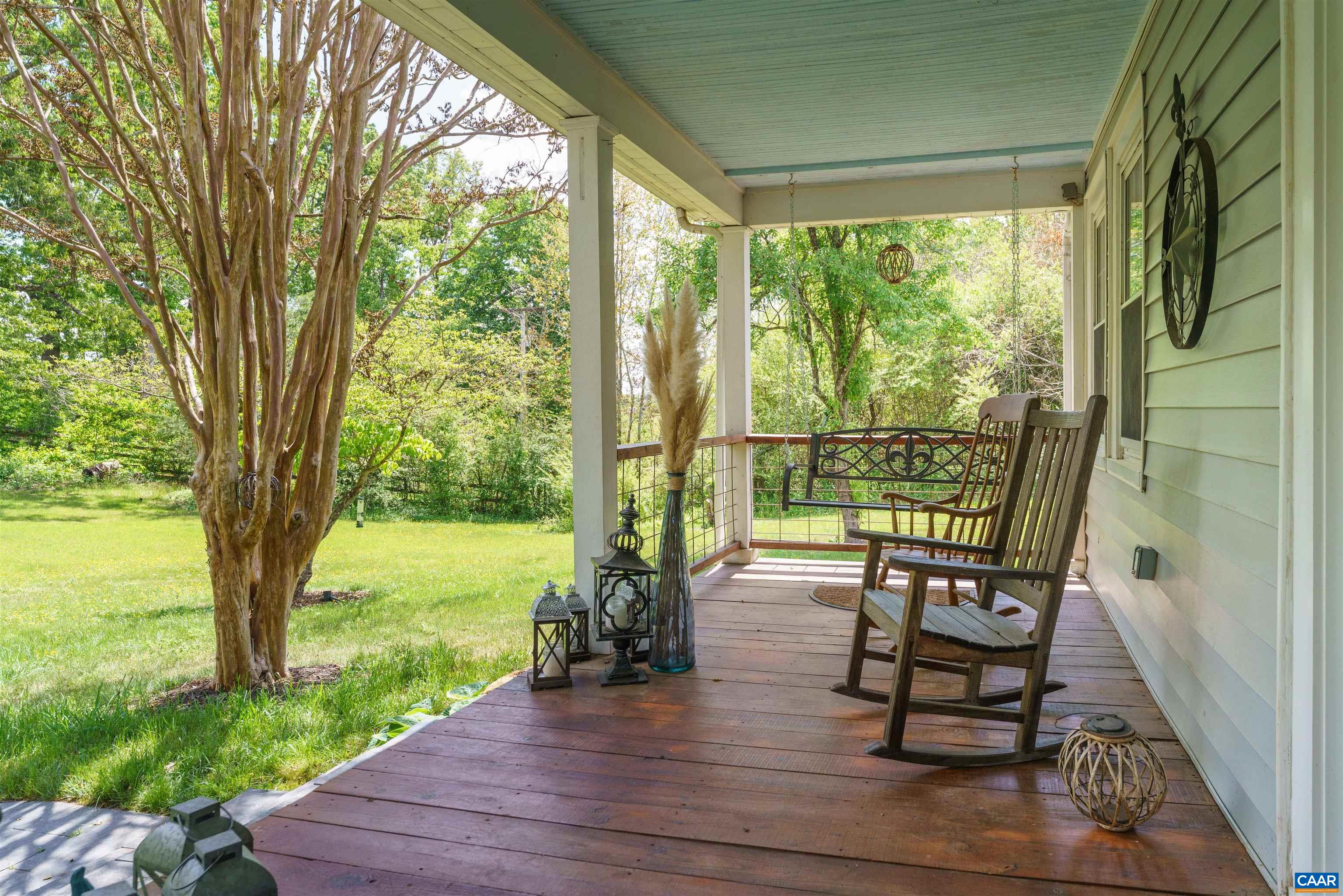 418 James River Road Scottsville, VA 24590 - Photo 7 of 61 a view of outdoor space with seating area and garden