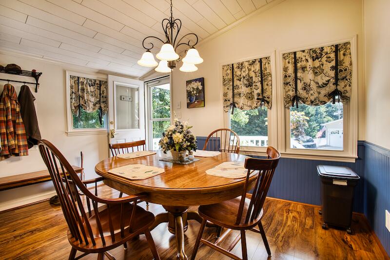1199 Brammer Spur Road Woolwine, VA 24185 - Photo 14 of 36 a view of a dining room with furniture window and outside view