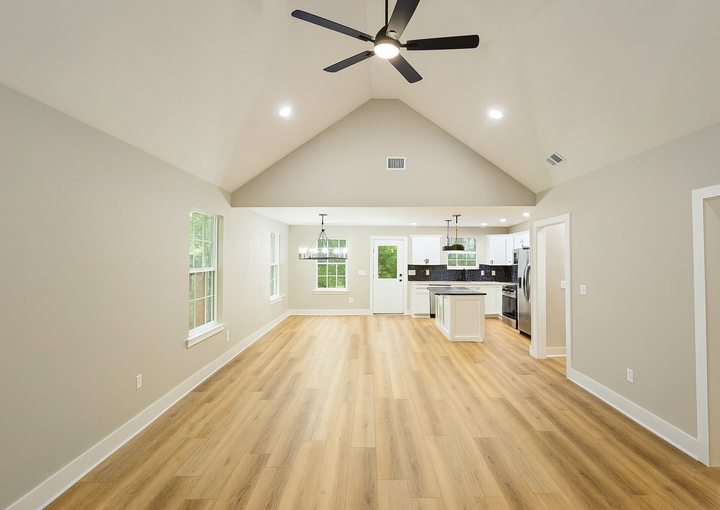 810 Lucas Road Dickson, TN 37055 - Photo 10 of 37 a view of kitchen with sink and wooden floor