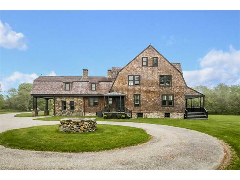 Exterior Front. Classic American 1900 s shingle and stone....lovingly renovated