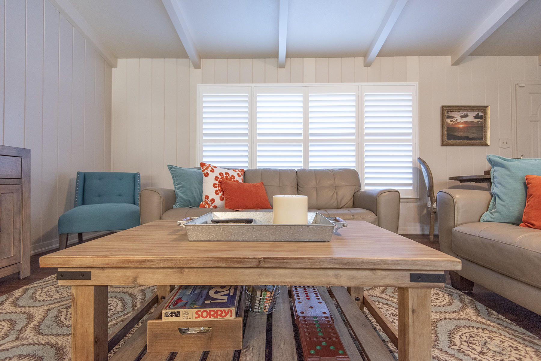 299 South Callison Road Tipton, CA 93272 - Photo 13 of 55 Vinyl Shutters in Living Room!