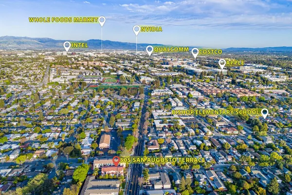 $1,640,000 | 505 San Augusto Terrace, Sunnyvale, CA 94085