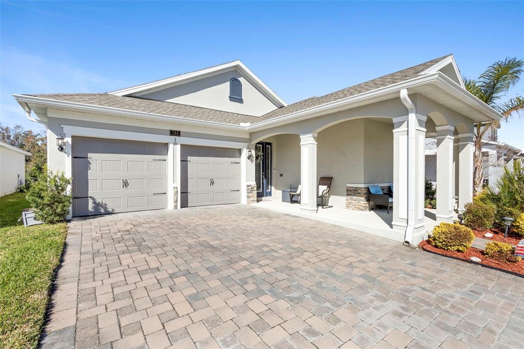 744 Hyperion Drive DeBary, FL 32713 - Photo 3 of 54 a view of a house with a yard and potted plants