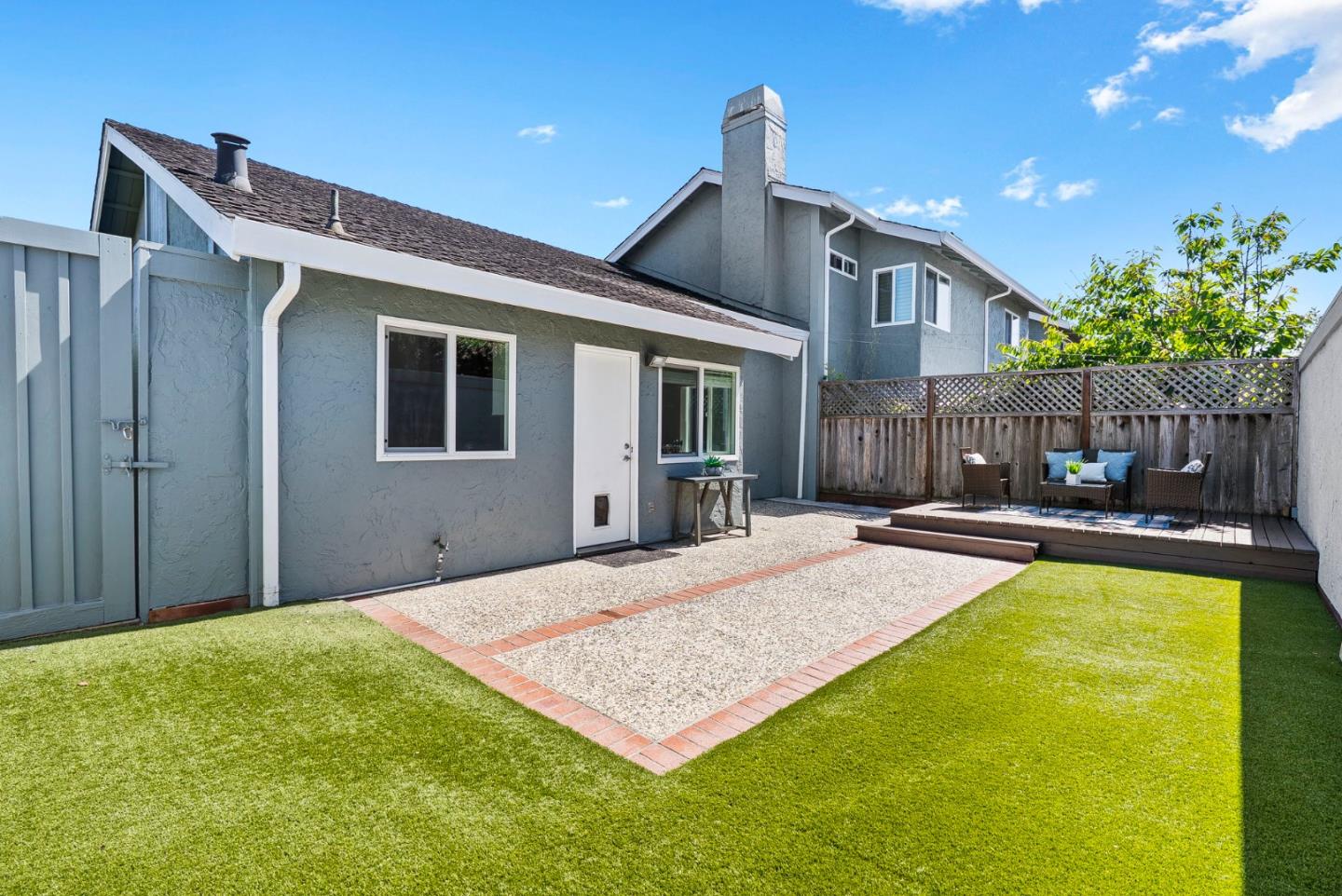 297 Perch Way Aptos, CA 95003 - Photo 27 of 42 a swimming pool with a outdoor seating and yard