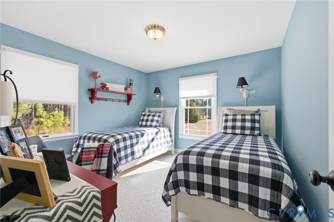 6606 West Quaker Road Disputanta, VA 23842 - Photo 21 of 32 Bedroom with carpet