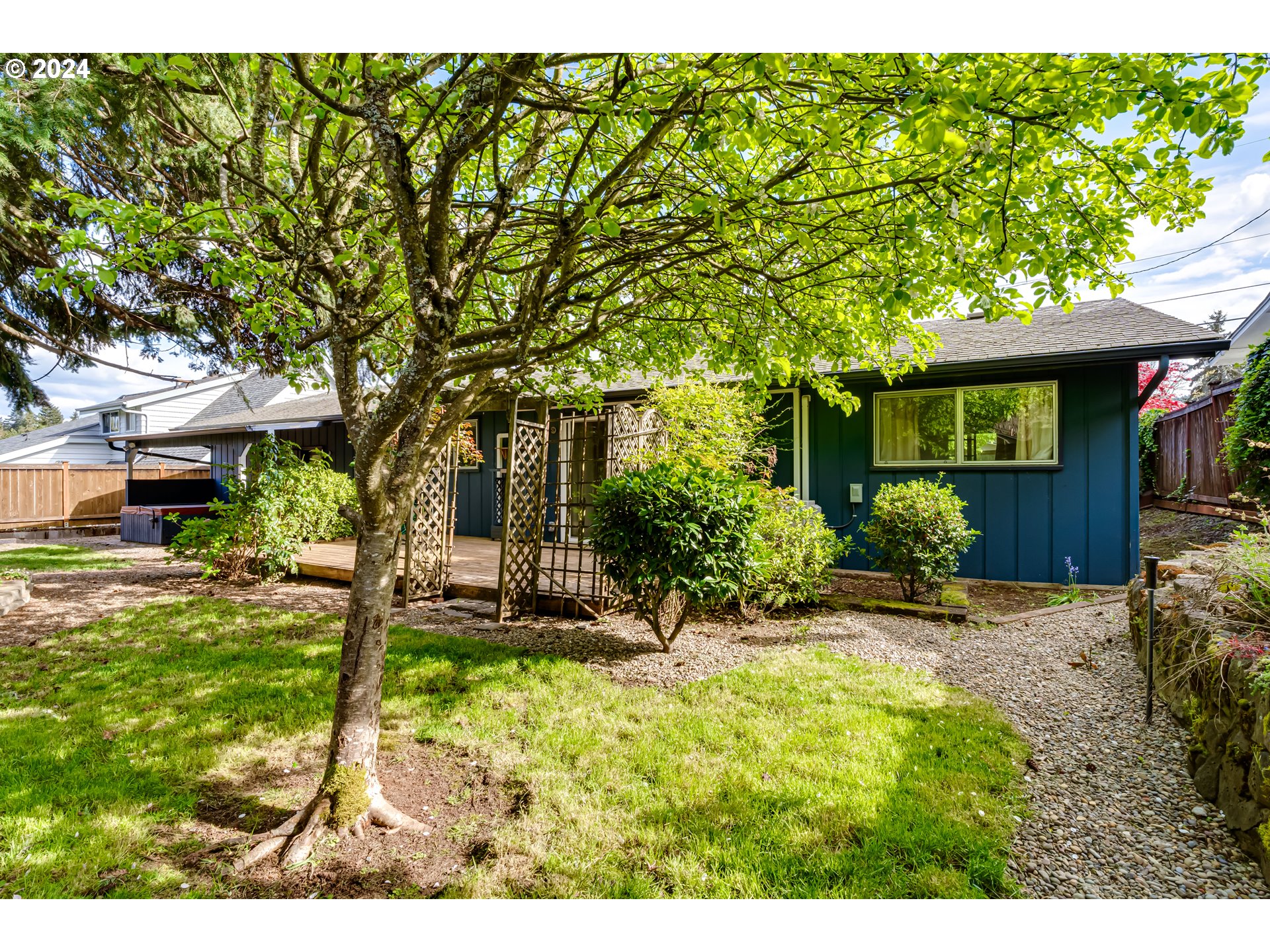 125 East 39th Place Eugene, OR 97405 - Photo 22 of 30 a view of a house with a yard