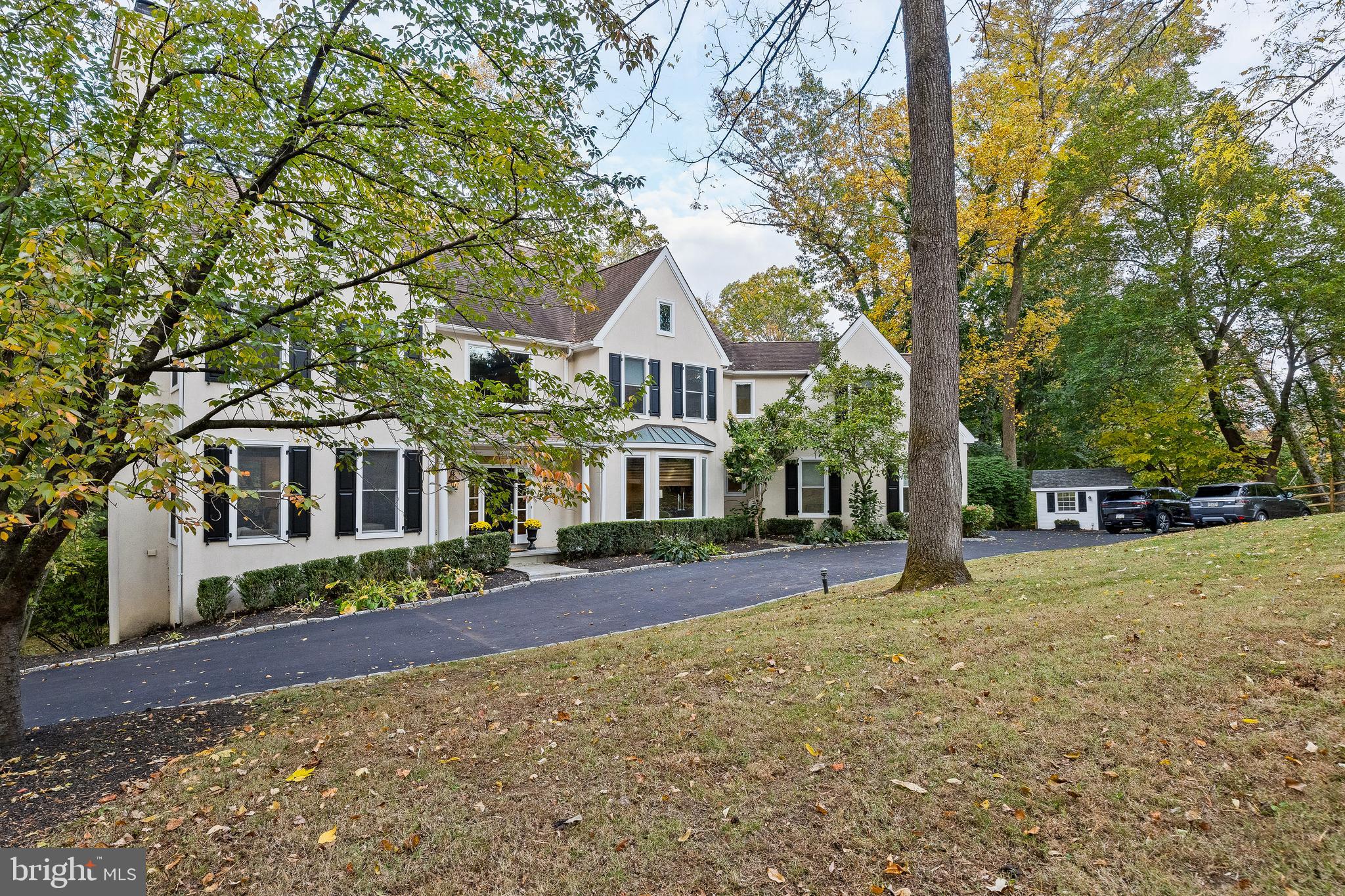 484 King Of Prussia Road Wayne, PA 19087 - Photo 3 of 98 a front view of a house with a yard