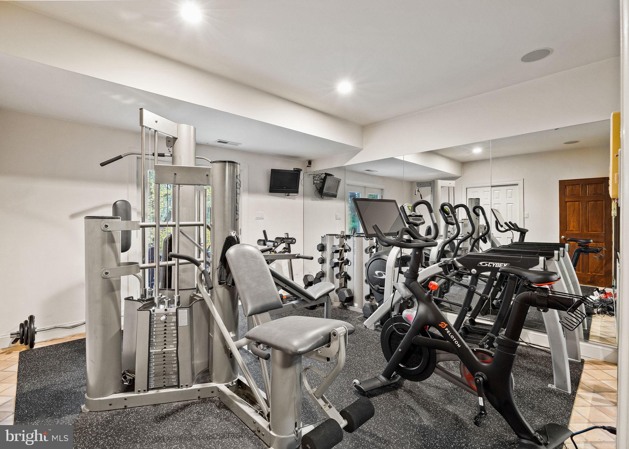 484 King Of Prussia Road Wayne, PA 19087 - Photo 60 of 98 a view of a room with gym equipment