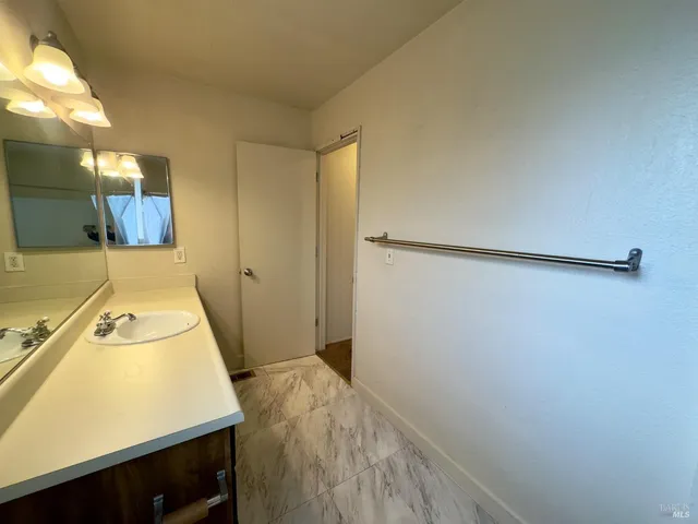 a room with storage and utility