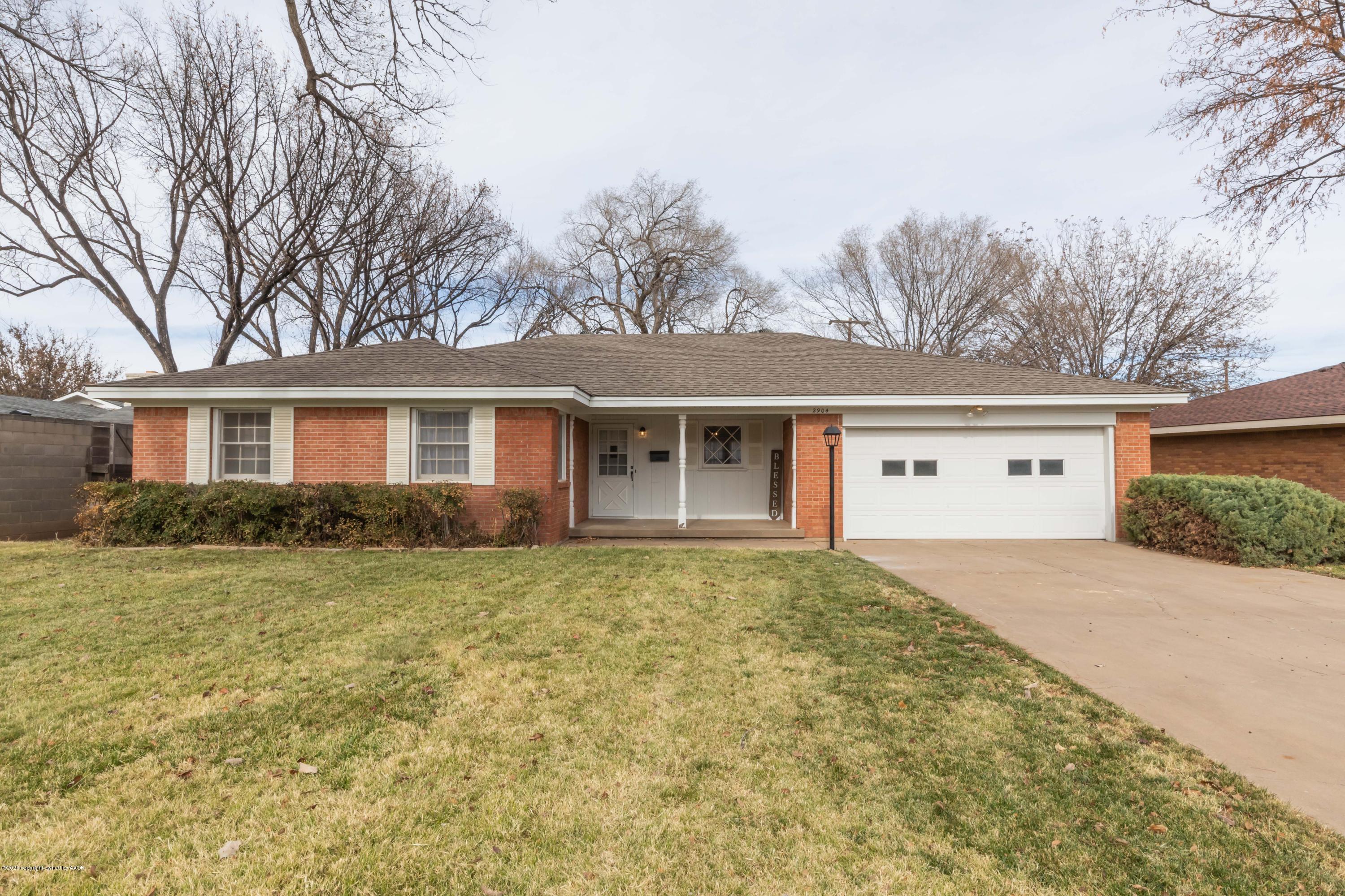 2904 Dover Road Amarillo, TX 79109 - Photo 1 of 22 FRONT VIEW 1 (2)