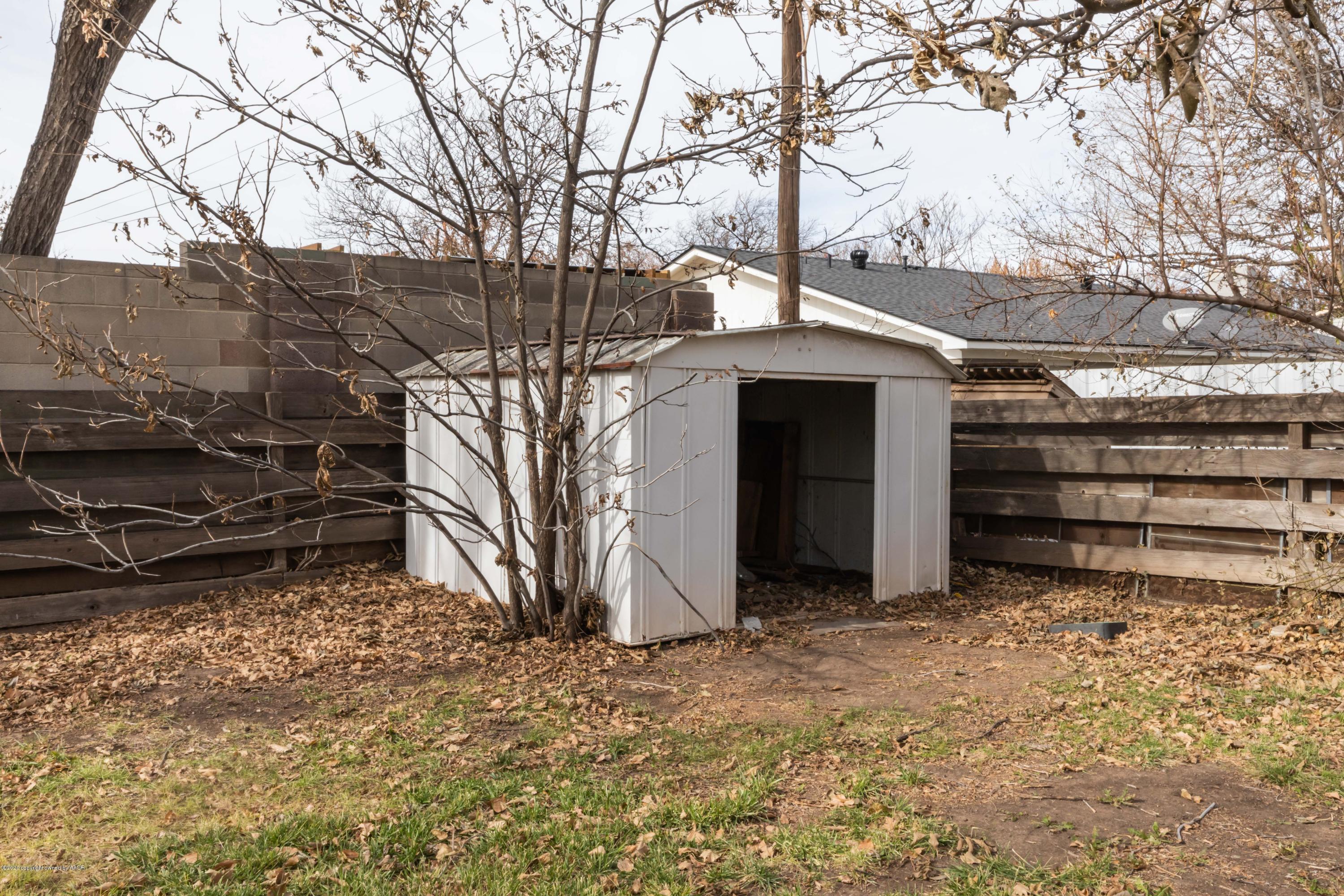 2904 Dover Road Amarillo, TX 79109 - Photo 20 of 22 STORAGE