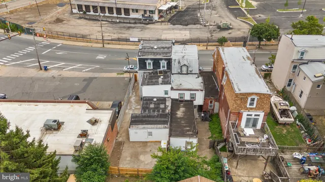 an aerial view of residential houses
