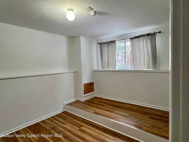 a view of hallway with stairs
