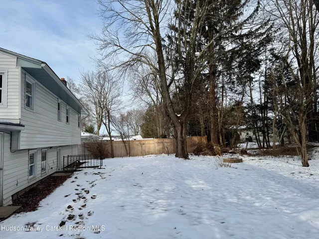 a view of outdoor space with trees