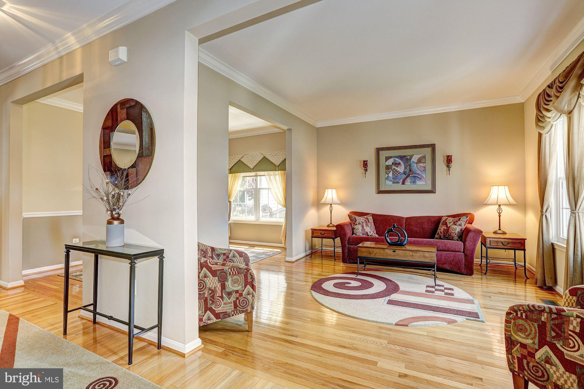 3921 Forest Valley Road Baltimore, MD 21234 - Photo 3 of 45 Living Room | Hardwood Floors