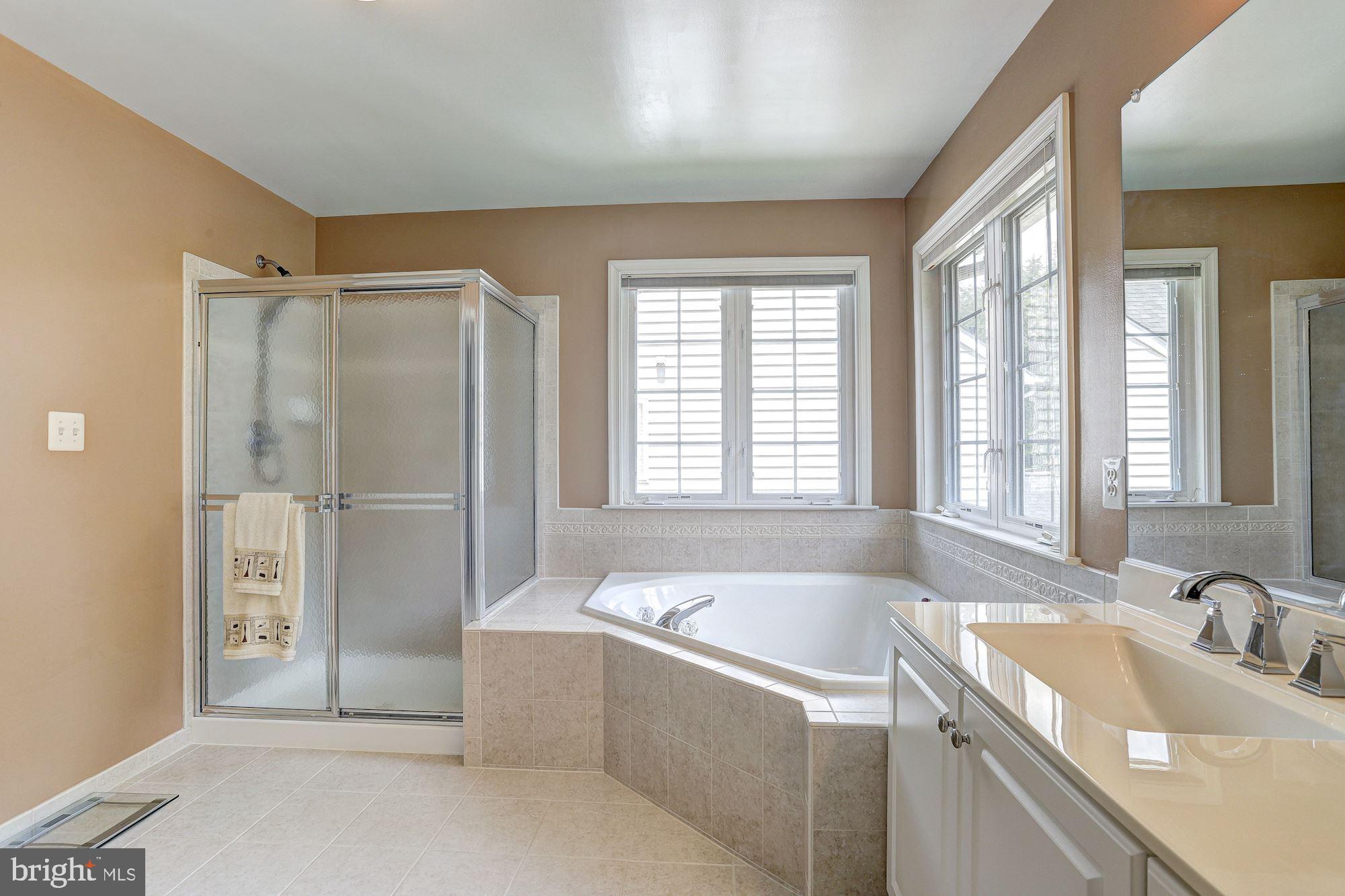 3921 Forest Valley Road Baltimore, MD 21234 - Photo 24 of 45 Soaking Tub | Glass Enclosed Shower