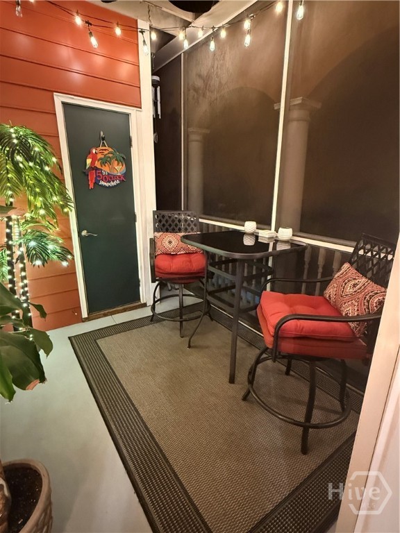 3027 Whitemarsh Way Savannah, GA 31410 - Photo 20 of 30 Screened in porch with utility closet