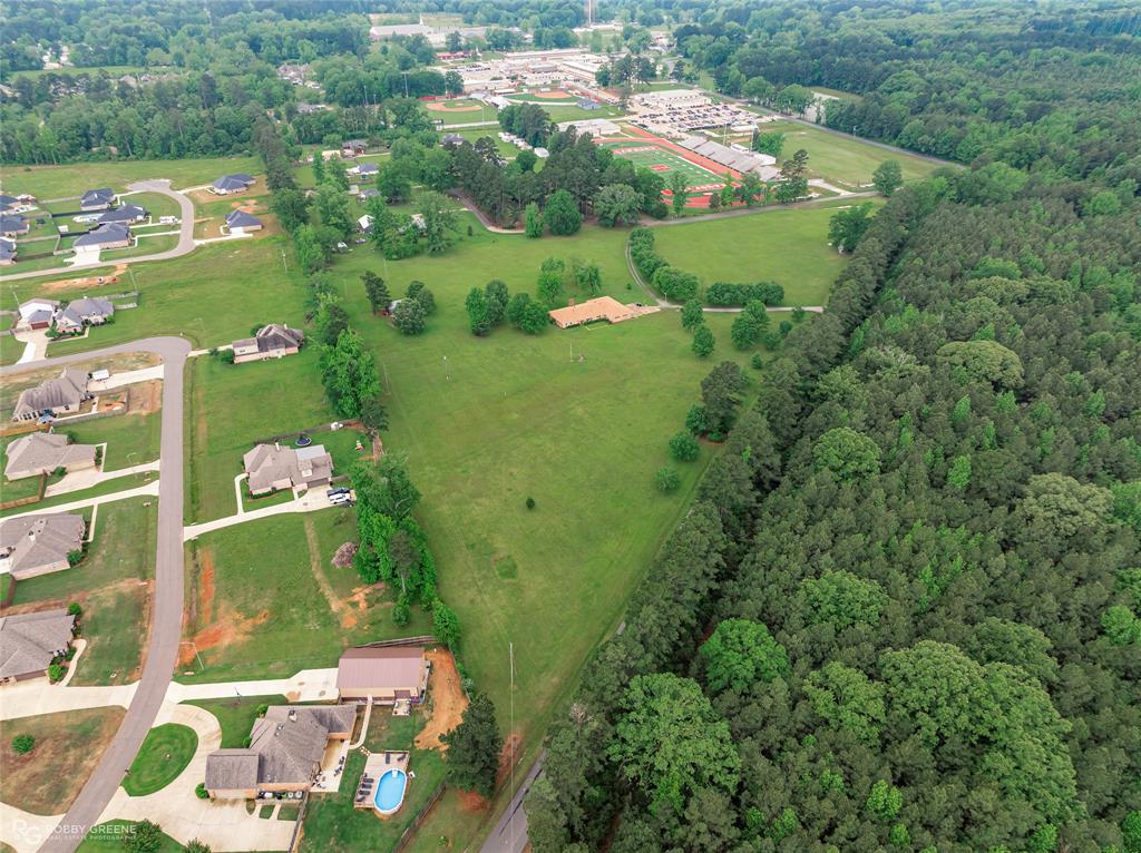 451 North Hazel Street Haughton, LA 71037 - Photo 5 of 13 an aerial view of residential houses with outdoor space and lake view