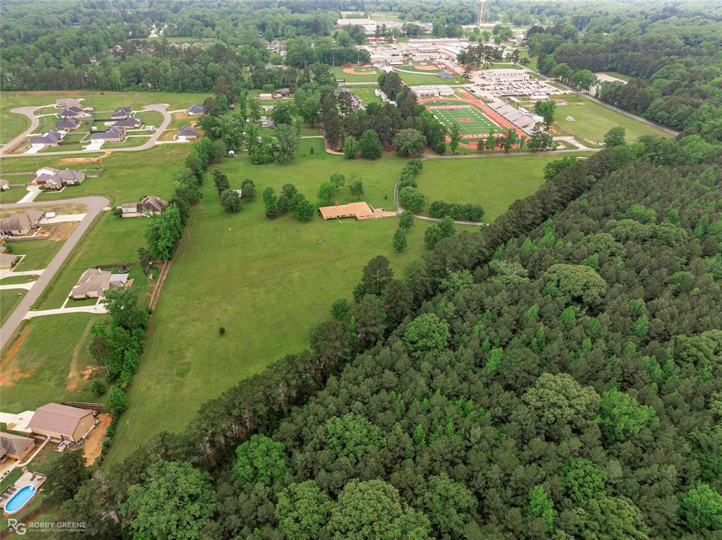 451 North Hazel Street Haughton, LA 71037 - Photo 6 of 13 an aerial view of residential houses with outdoor space and trees
