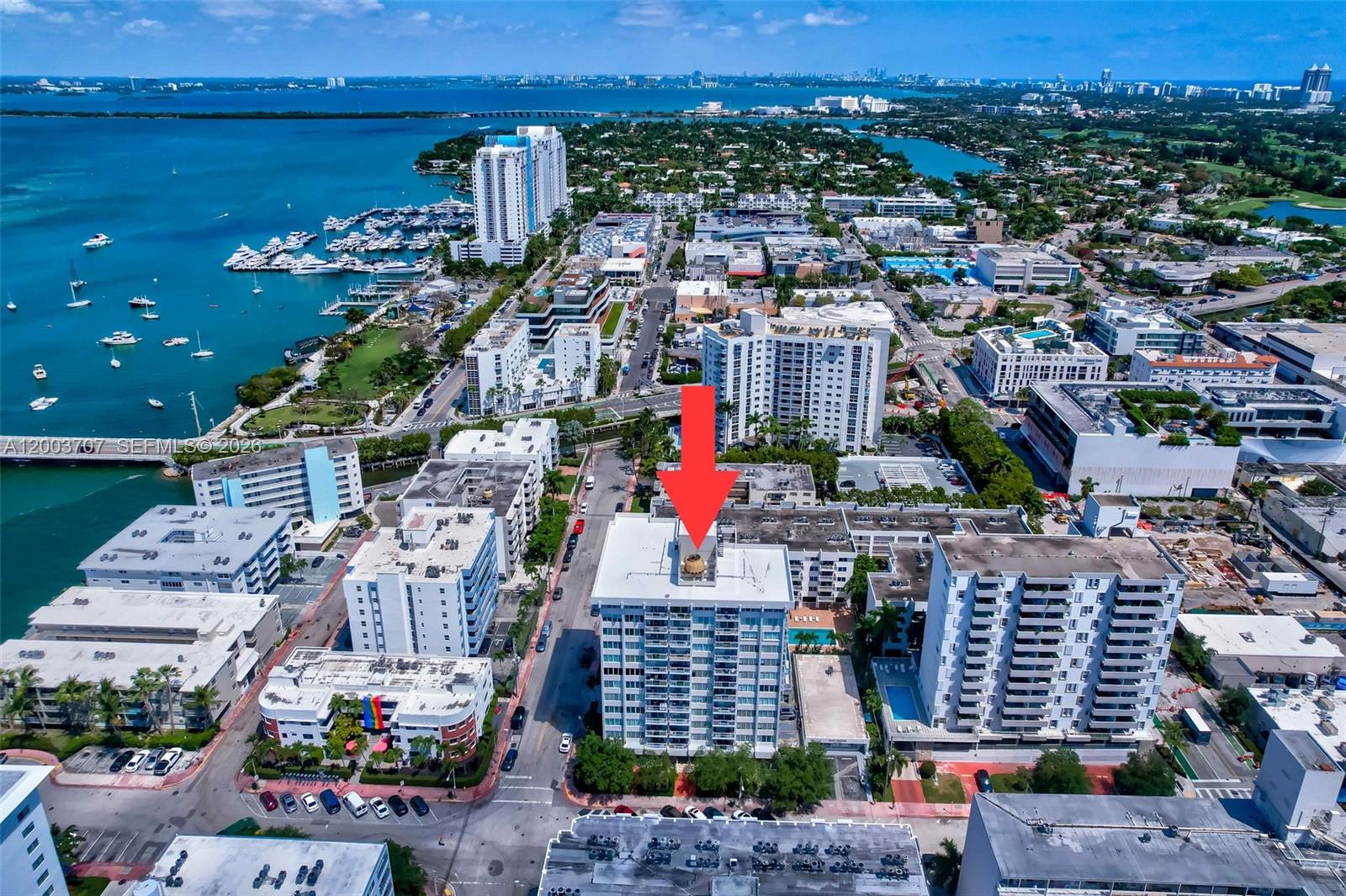 1345 Lincoln Road, Unit 501 Miami Beach, FL 33139 - Photo 29 of 33 a city view