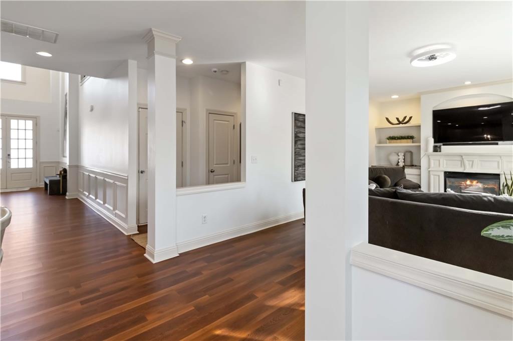 6233 Huntington Ridge Road Mableton, GA 30126 - Photo 6 of 50 a view of a livingroom with wooden floor
