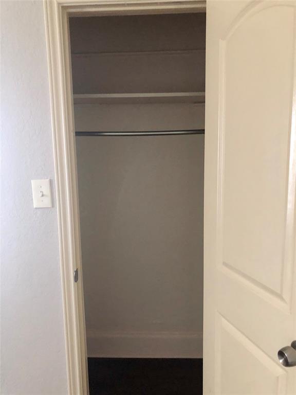 905 Isbell Road Fort Worth, TX 76114 - Photo 8 of 29 closet in bedroom 1 with shelve top