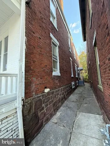 a view of front door of house
