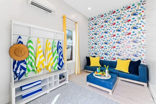 a view of an ocean and beach