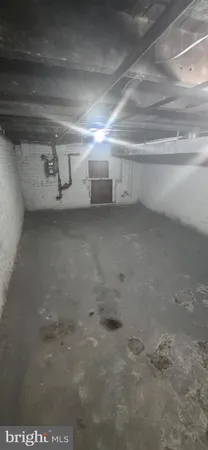 a view of storage and utility room