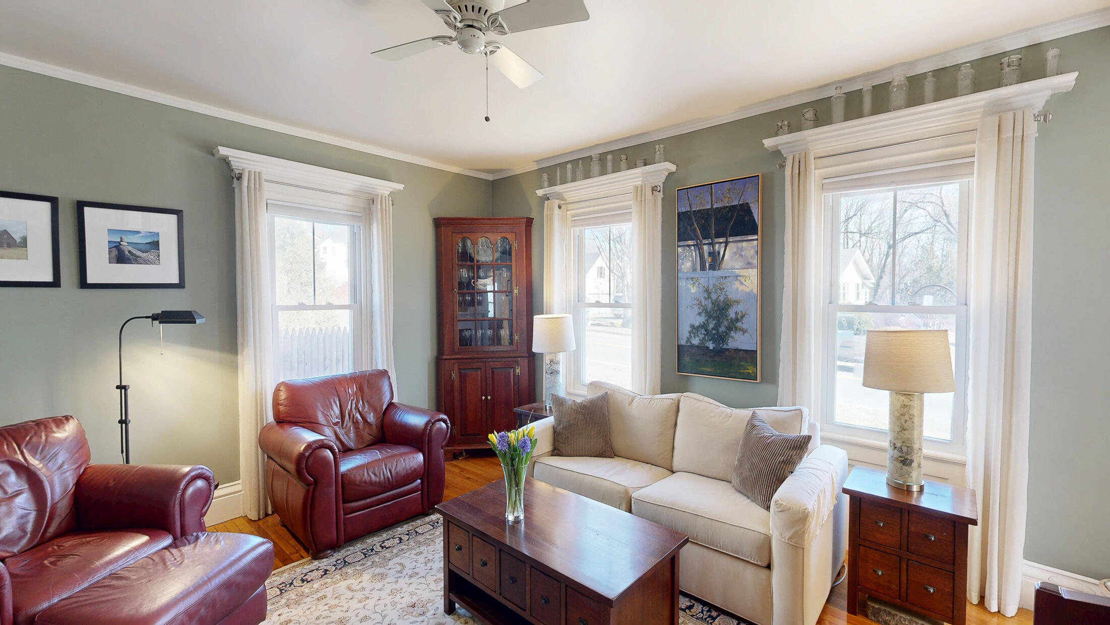 15 Wadsworth Street Thomaston, ME 04861 - Photo 29 of 66 Large Windows in Living Room
