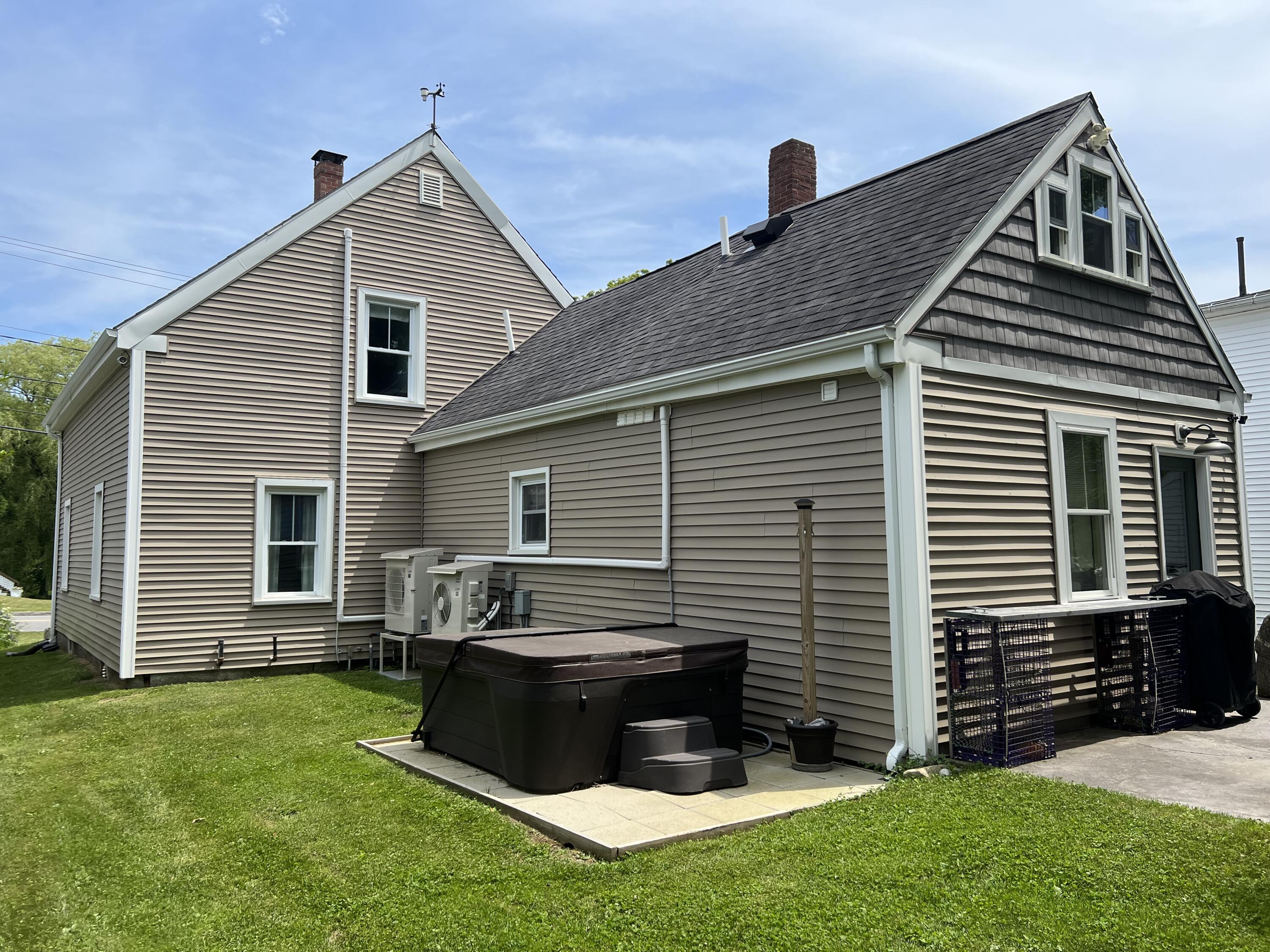 15 Wadsworth Street Thomaston, ME 04861 - Photo 57 of 66 Back View of Home & Patio
