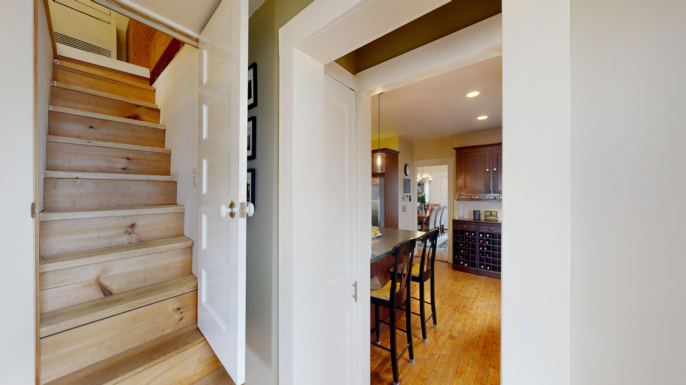 15 Wadsworth Street Thomaston, ME 04861 - Photo 8 of 66 Stairs Leading To 2nd Floor Studio