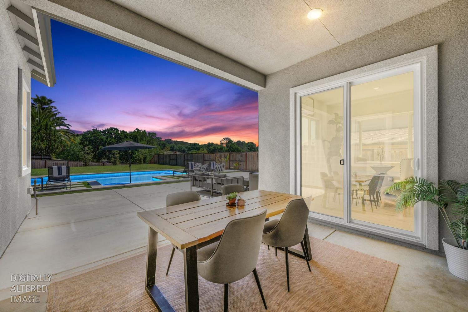 5085 Pryor Drive Rescue, CA 95672 - Photo 23 of 50 a view of a dining room with furniture window and outside view
