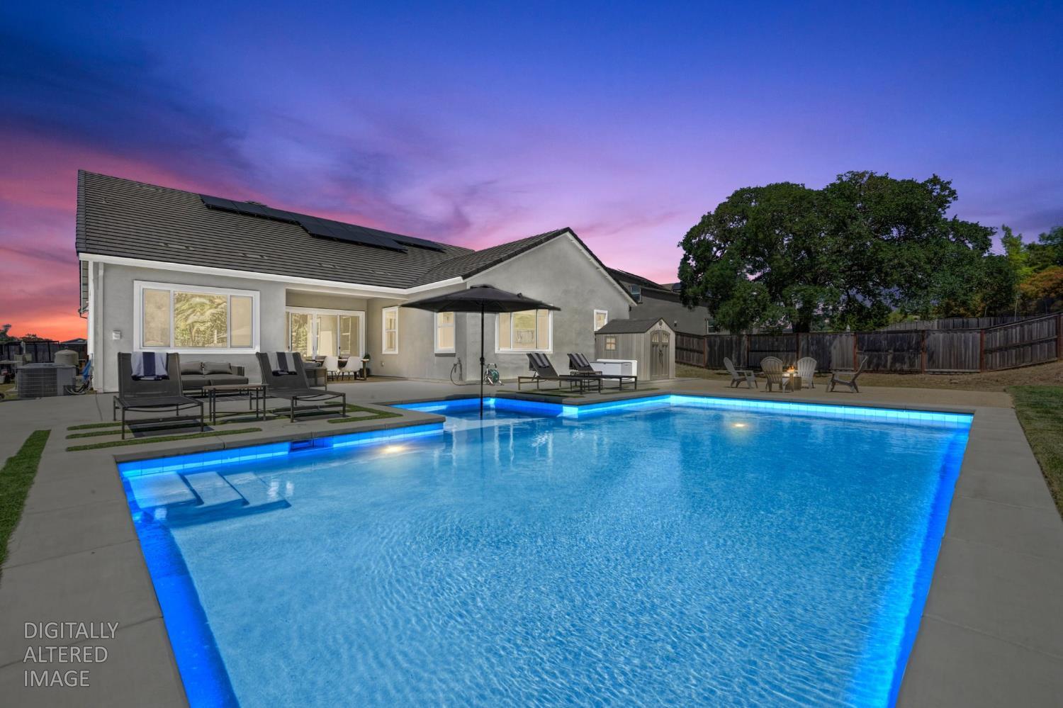 5085 Pryor Drive Rescue, CA 95672 - Photo 28 of 50 a view of a house with swimming pool