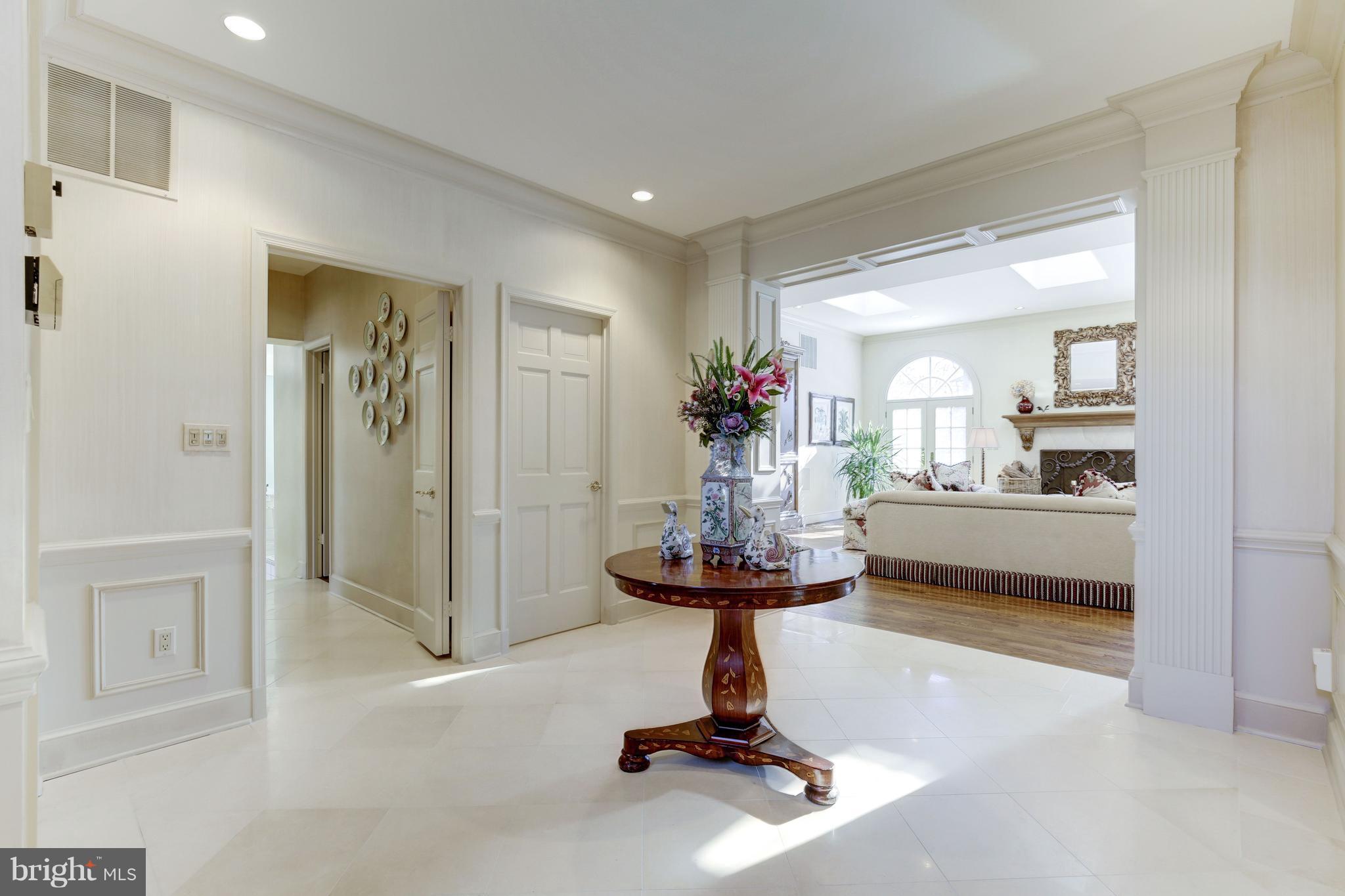 9812 Meriden Road Rockville, MD 20854 - Photo 5 of 30 Second foyer with powder room